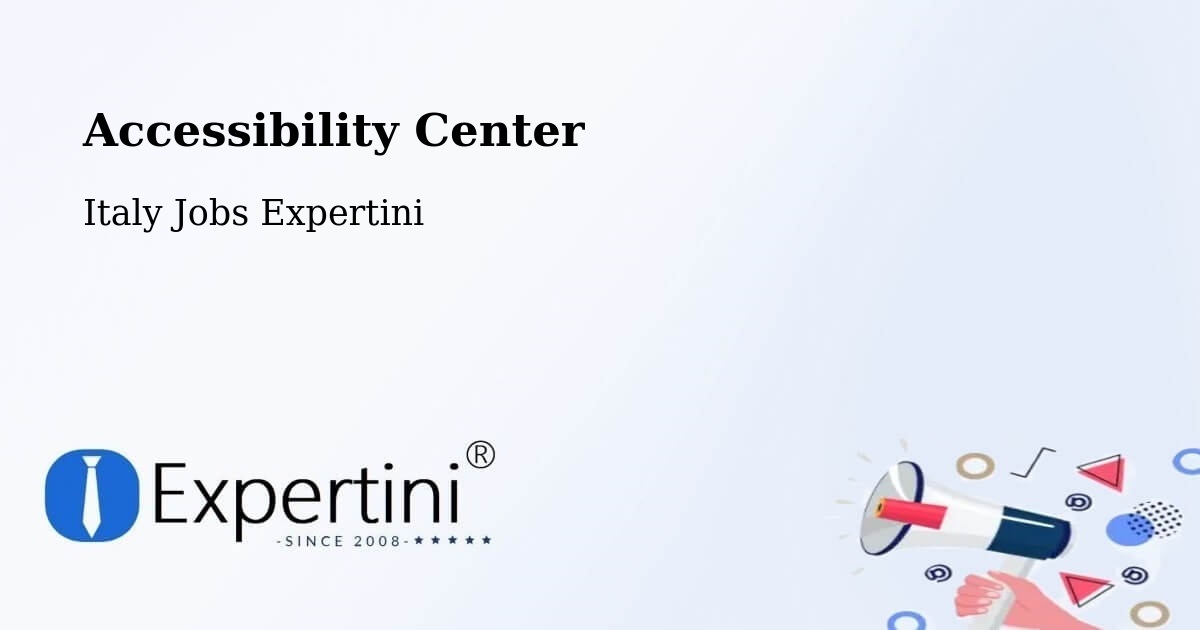 Accessibility Statement – Cameri - Italy Jobs Expertini