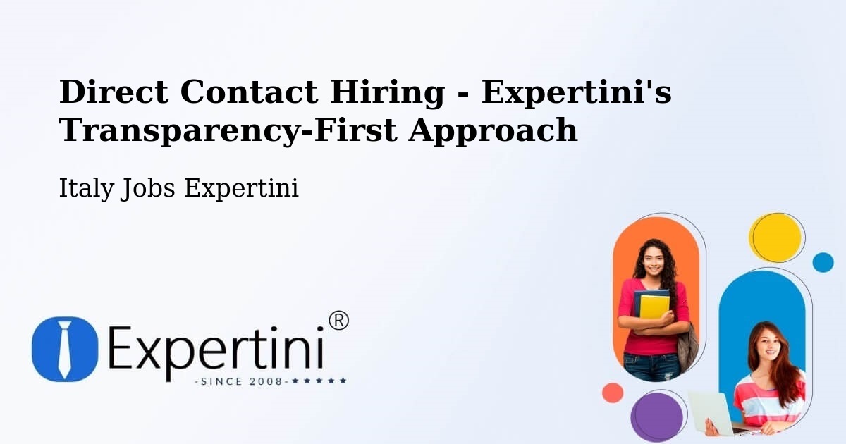 Direct Contact Hiring Framework – Cameri - Italy Jobs Expertini