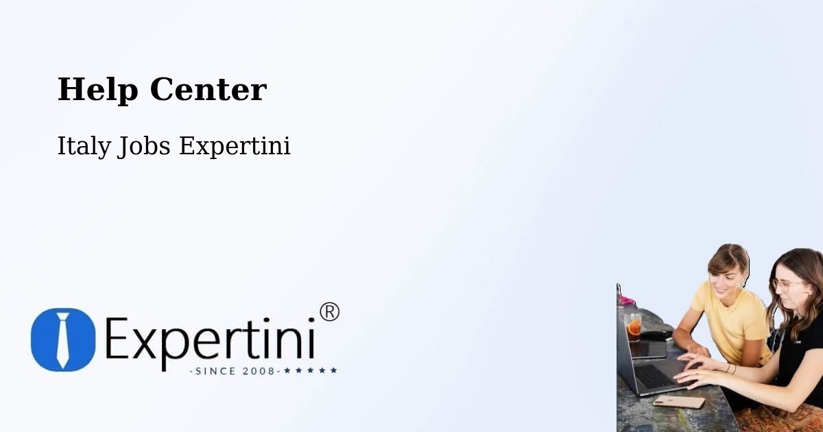 Help Center – Cameri - Italy Jobs Expertini