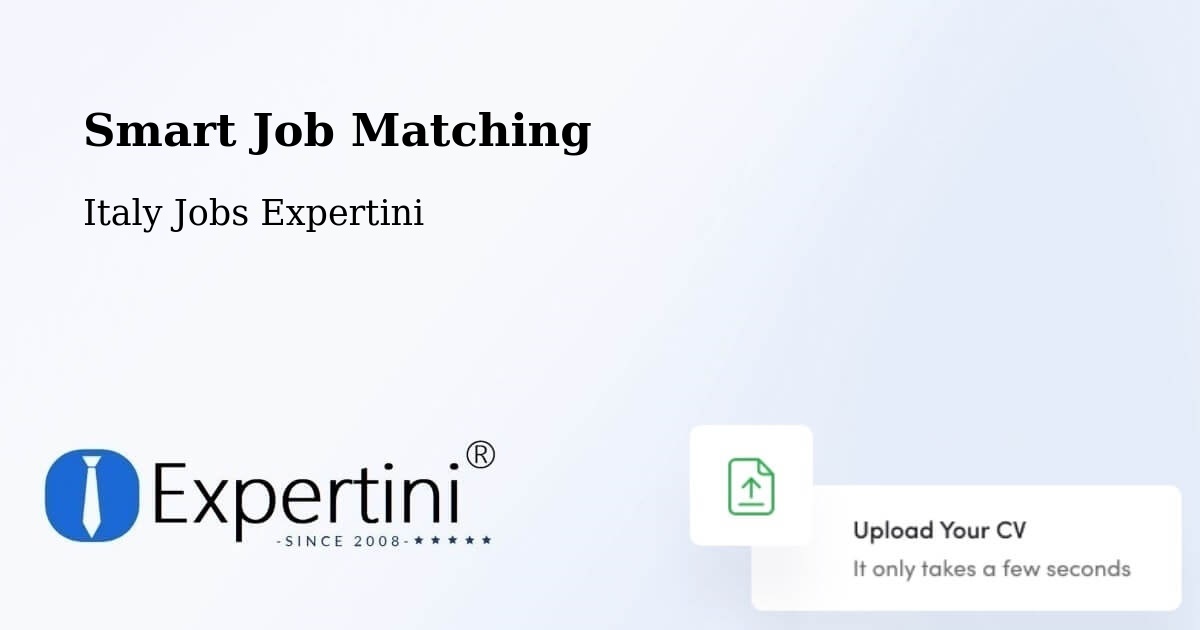 Smart Job Matching - Italy Jobs Expertini