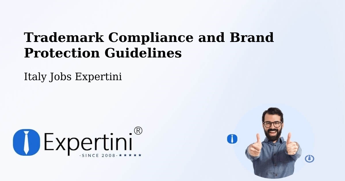 Trademark Compliance and Brand Protection Guidelines - Italy Jobs Expertini